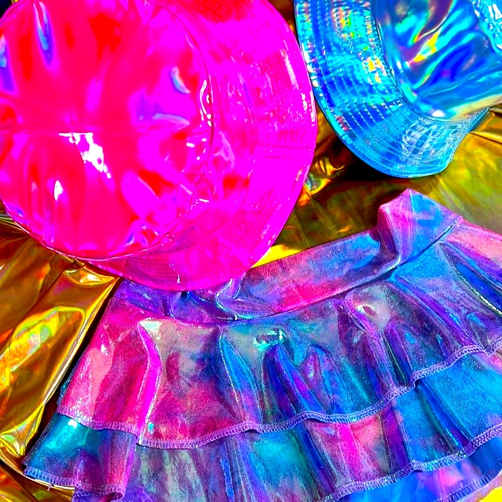New, Cotton Candy Cheeky Skirt